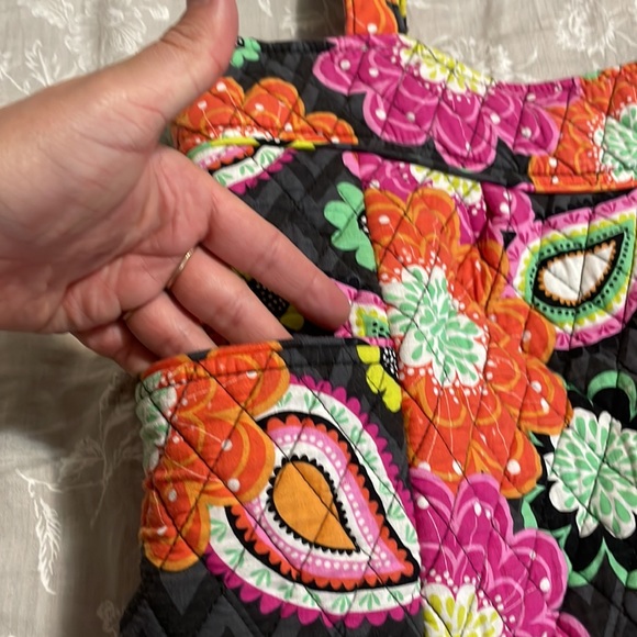 Vera Bradley ‘Ziggy Zinnia’ Tote Bag - Picture 2 of 4